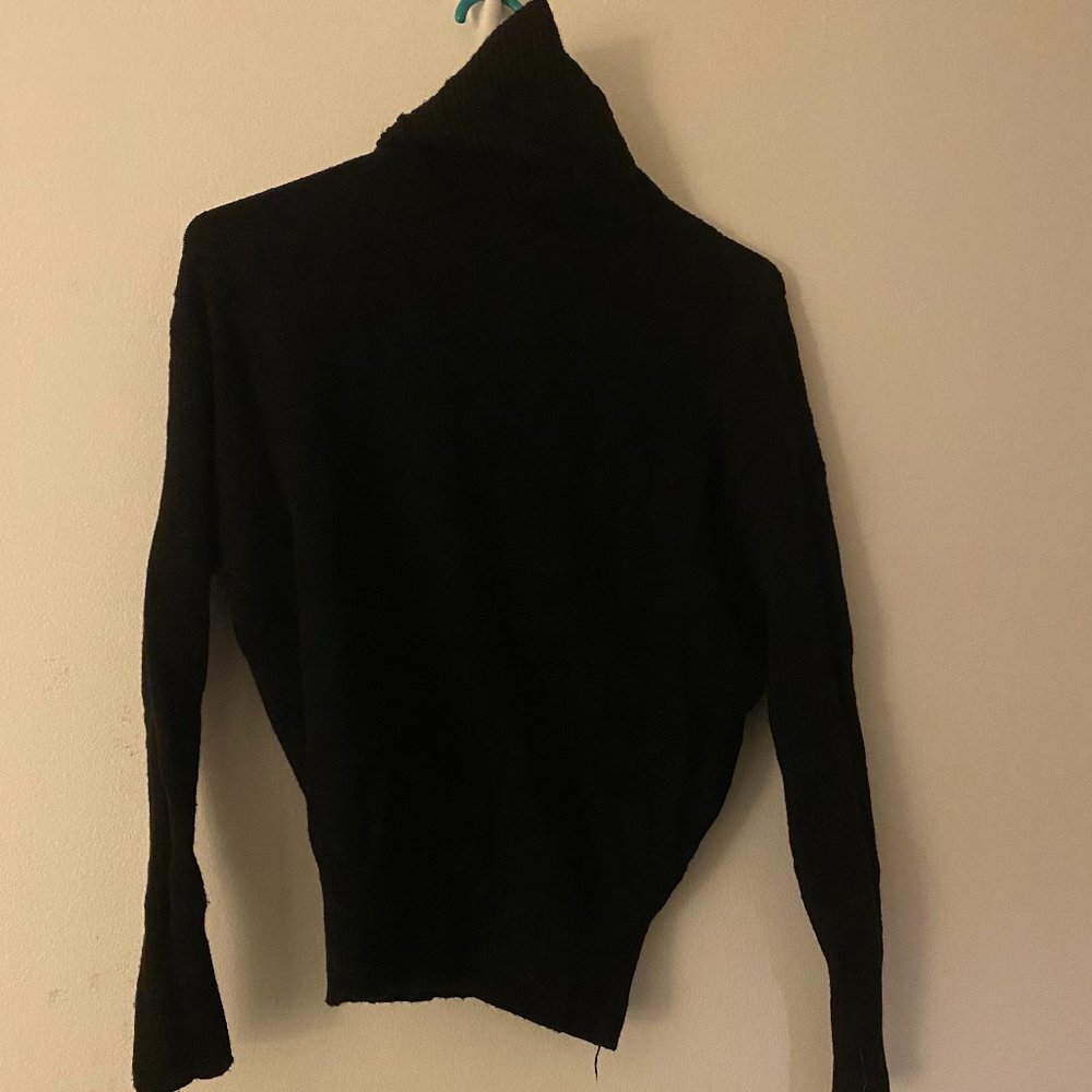 Black Turtle Neck Sweater